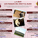 "Los paisajes del vino y el olivo", actividades enmarcadas en la II Primavera Enogastron&oacute;mica