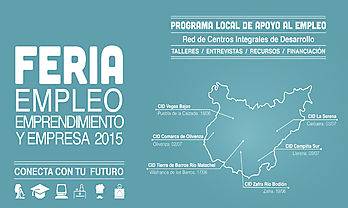 Taller informativo sobre la Feria del empleo el emprendimiento y la empresa en Villafranca de los Barros