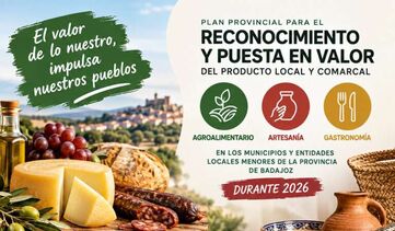 Convocatoria  Promocin Producto Local Diputacin de Badajoz