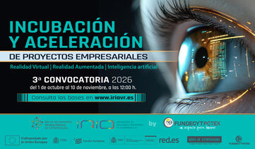 Abierta la 3 convocatoria de IRIA presenta tu proyecto hasta el 10 de noviembre