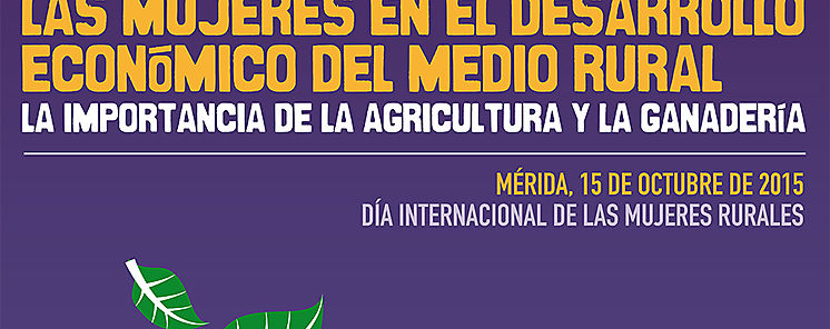 Las mujeres en el desarrollo econmico del medio rural La importancia de la agricultura y la ganadera