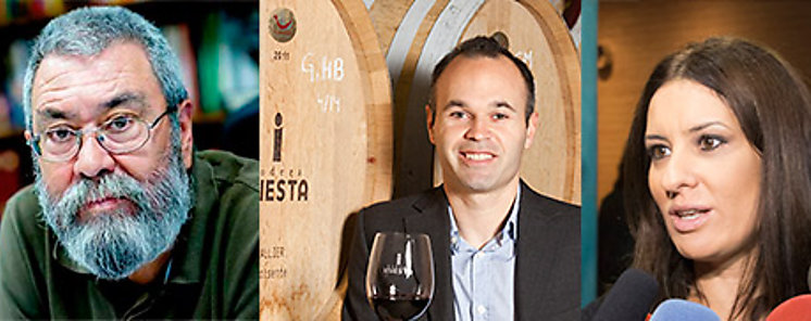 Andrs Iniesta Cndido Mndez y Catalina Garca premios Orgullo Rural 2016 