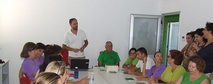 FEDESIBA lleva a cabo una sesin de trabajo con los alumnos del prendizext Valdequemao VI