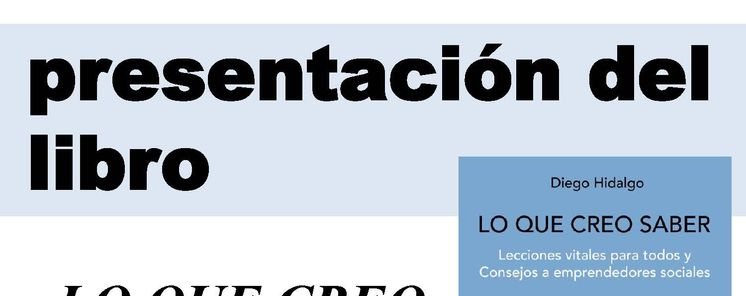 Fundacin Maimona y Siddharth Mehta Ediciones se complacen en invitarle a la presentacin del libro 