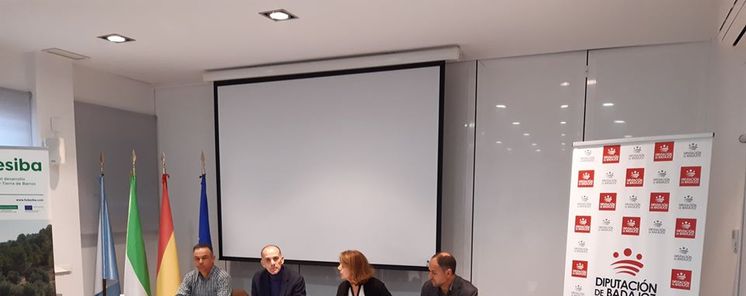 Reunin de trabajo del Secretario General de Poblacin y Desarrollo Rural de la Junta de Extremadura y FEDESIBA