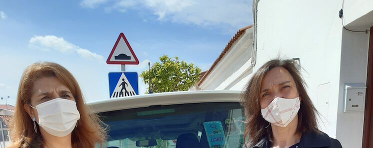 La Presidenta de FEDESIBA visita varios proyectos financiados en el marco de la convocatoria covid19