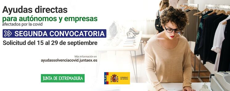 El 15 de septiembre se abre la convocatoria de Ayudas para empresas y autnomos afectados por Covid 