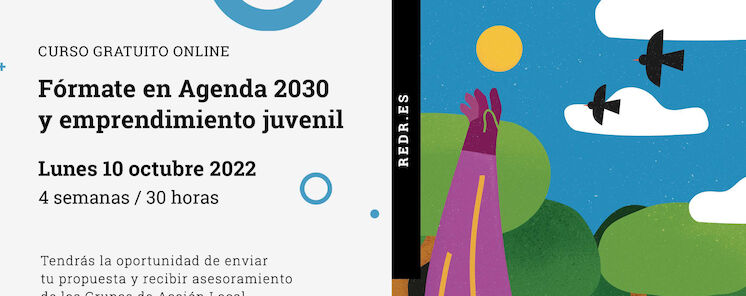 REDR lanza el curso Frmate en Agenda 2030 y emprendimiento juvenil en el medio rural certificado por Naciones Unidas