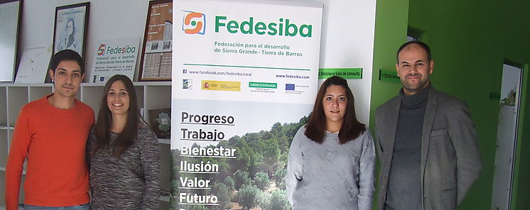 Tres Alumnos del proyecto prendizext realizan sus prcticas en FEDESIBA