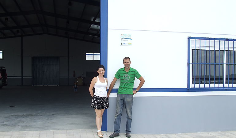 FEDESIBA apoya el traslado y la modernizacin de TOLDOS BAEZ en el polgono industrial de Ribera del Fresno