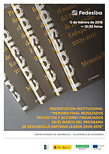 EL DIRECTOR GENERAL DE DESARROLLO RURAL, D. MANUEL MEJÍAS TAPIA, LLEVARÁ A CABO UNA VISITA DE TRABAJO AL GRUPO DE ACCIÓN LOCAL FEDESIBA