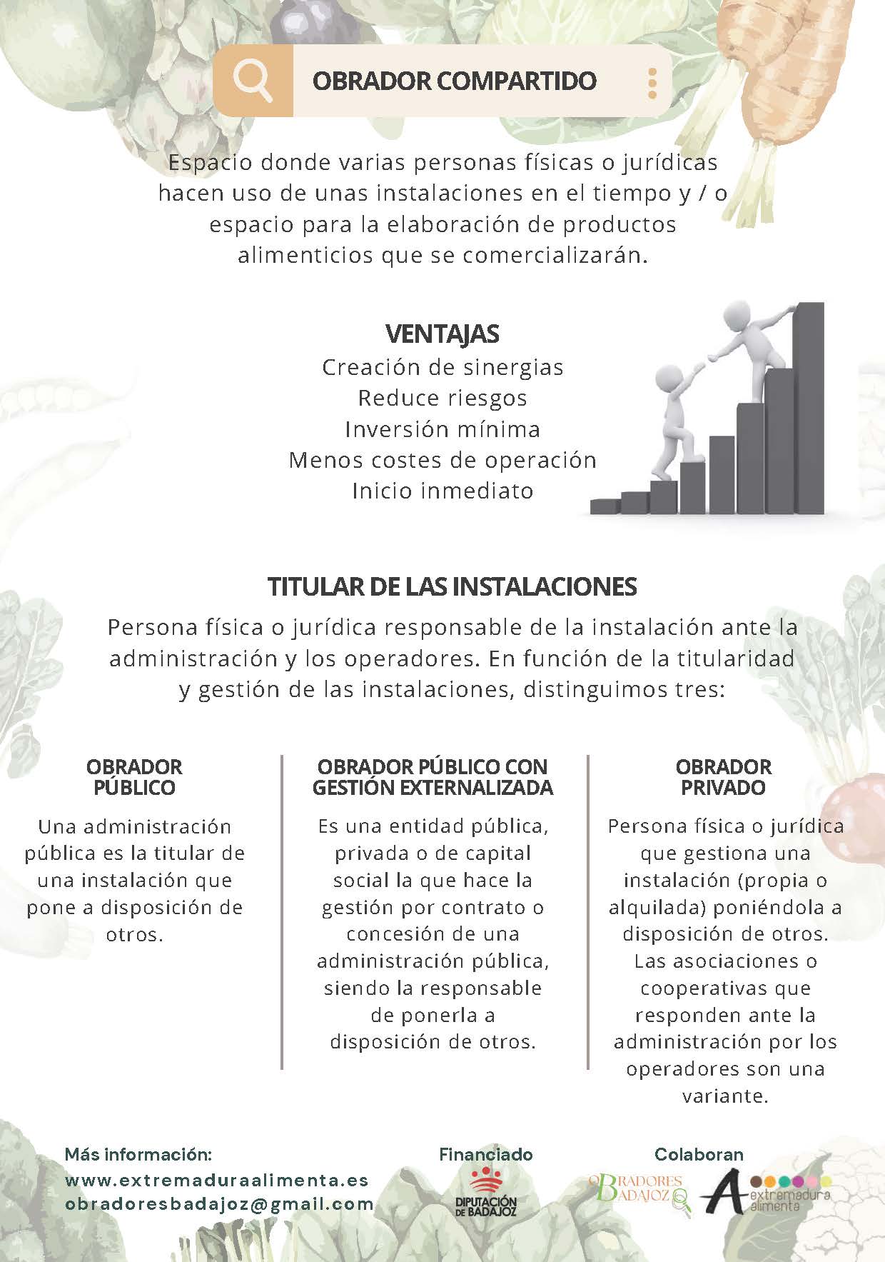 DIAGNOSTICO PARA LA CREACIÓN DE OBRADORES COMPARTIDOS EN LA COMARCA DE TIERRA DE BARROS