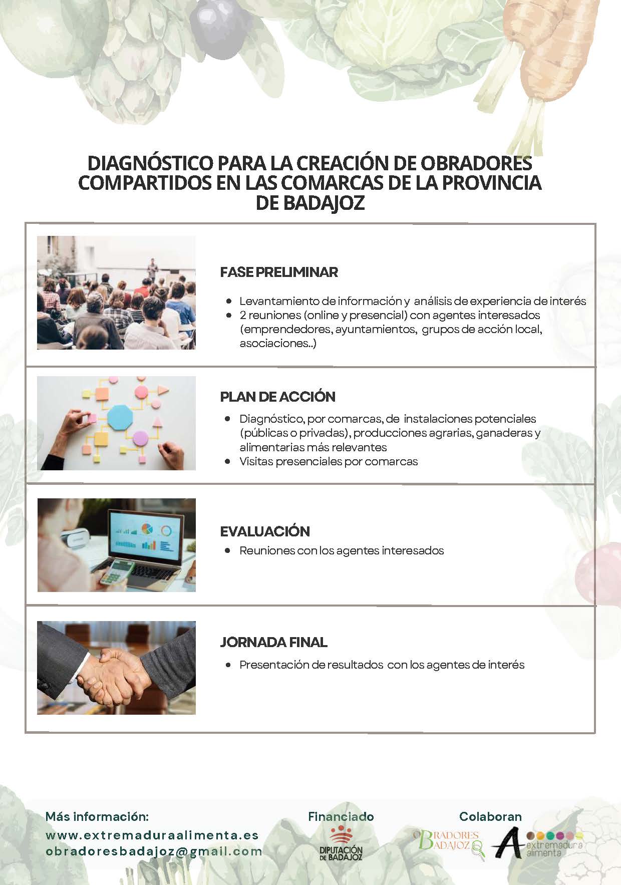 DIAGNOSTICO PARA LA CREACIÓN DE OBRADORES COMPARTIDOS EN LA COMARCA DE TIERRA DE BARROS